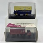 Hornby Joblot 1:76 camion de livraison boîte fourgon télévision jauge OO R7013 R7092 lot