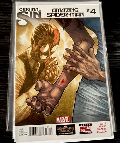 Original Sin Amazing Spider-Man #4 - 1st Appearance Silk Marvel Comics NM 9.4