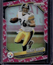 2025 Panini Prizm- Super Bowl Logo Prizm /60- Hines Ward #102