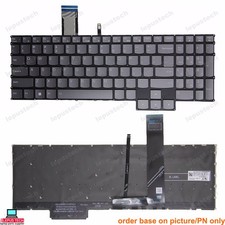 Lenovo Legion 5 Pro 16ARH7 16ARH7H 16IAH7 16IAH7H gray backlit US keyboard