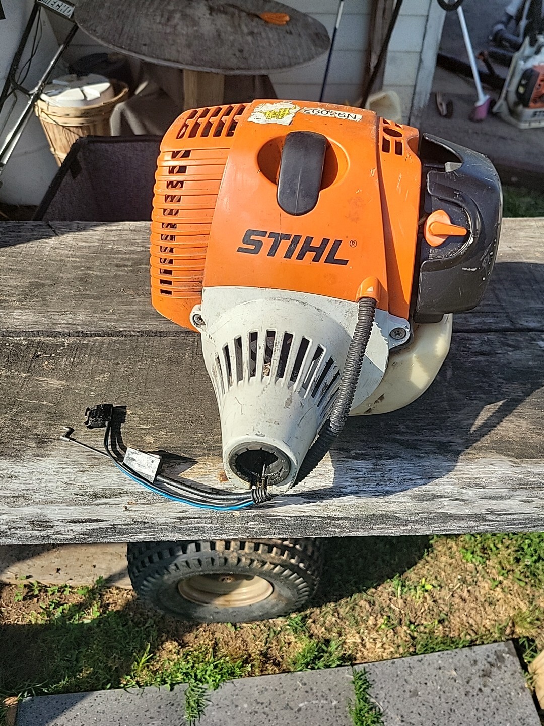 Stihl FS 110R Trimmer Powerhead Head fs110 Used eBay