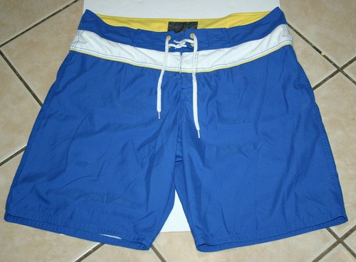 Pantaloncini da bagno Old Navy uomo XL tronchetti coulisse blu 40 x 10 - Foto 2 di 8