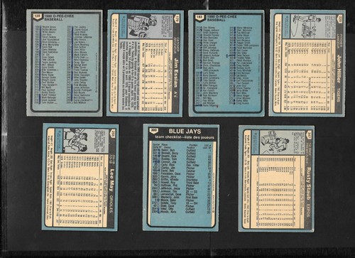 1980 OPC 80 O PEE CHEE TOPPS MLB BASEBALL CARD 126-250 SEE LIST - Picture 213 of 257