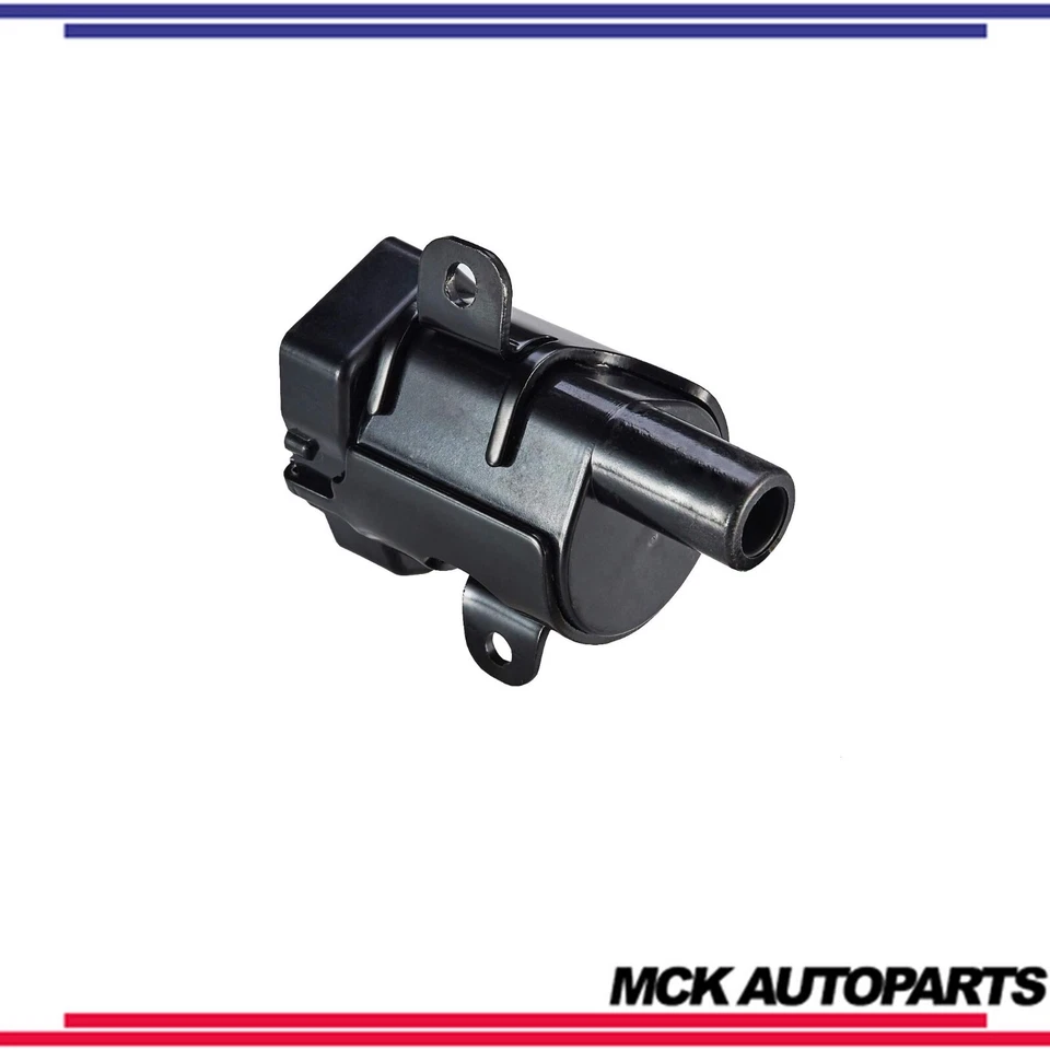 8x Round Ignition Coil & 8x NGK Spark Plug & 1 Wire Set For Chevy GMC Cadillac - Image 4 of 4