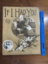 If I Had You By Irving Berlin The Lynch Trio Antique Sheet Music 1914
