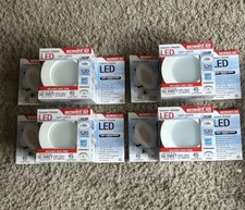 4x FEIT Electric 4" 50w LED Dimmable Retrofit Recessed Light Kits 9.7w 520lm