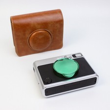 Leather camera case bag cover for FUJIFILM FUJI instax mini evo