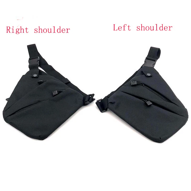 Tactical Military Gun Holster Hunting Shooting Pistol Holder Carrier Chest Bag - Image 3 of 4