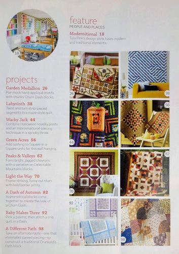 American Patchwork & Quilting Oktober 2013, Ausgabe 124 | 9 Quilt-Projekte - Bild 2 von 2