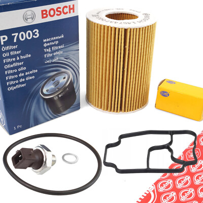BOSCH Filter Dichtung Ölfiltergehäuse Öldruckschalter für BMW M50 M52 M54 S54N