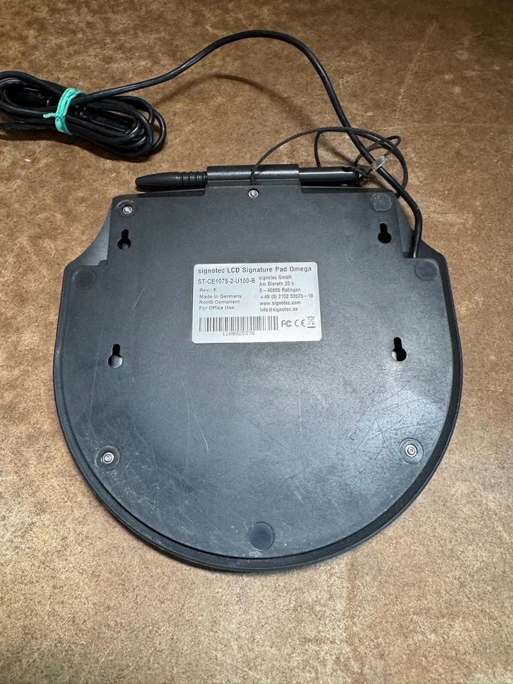 Signotec LCD Signature Pad Omega Unterschriftenpad USB ST-CE10575-2-U100-B - Bild 2 von 3