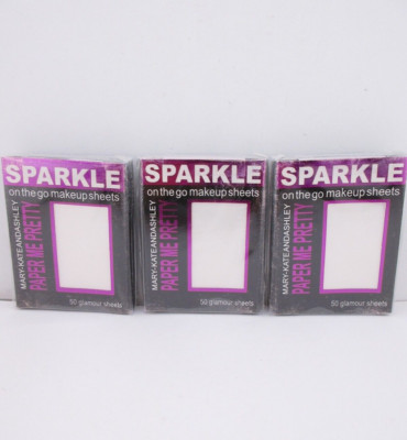 Paper Me Pretty HIGHLIGHTER Sheets, CRYSTAL SPARKLE, 50 ct ea, 3 pk - FREE SHIP