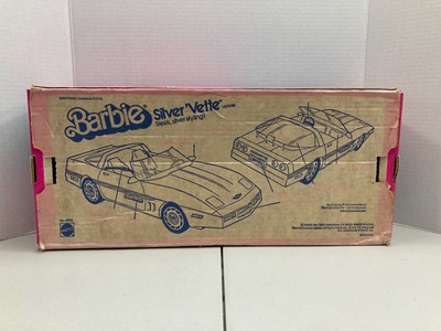 Barbie Vintage 1983 Mattel Silver Vette Cabriolet avec boîte
