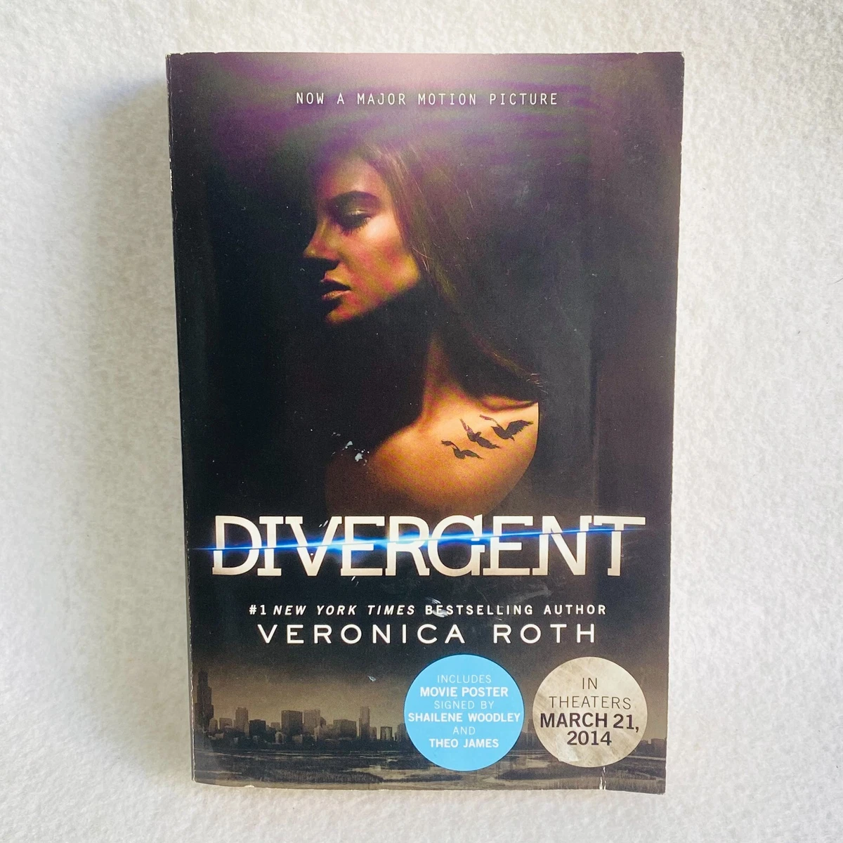 Divergent Movie Book Cover