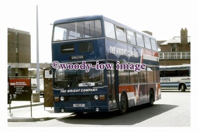 pu0982 - Wrights Bus Reg no ANE 1T to Chester - Print 6x4