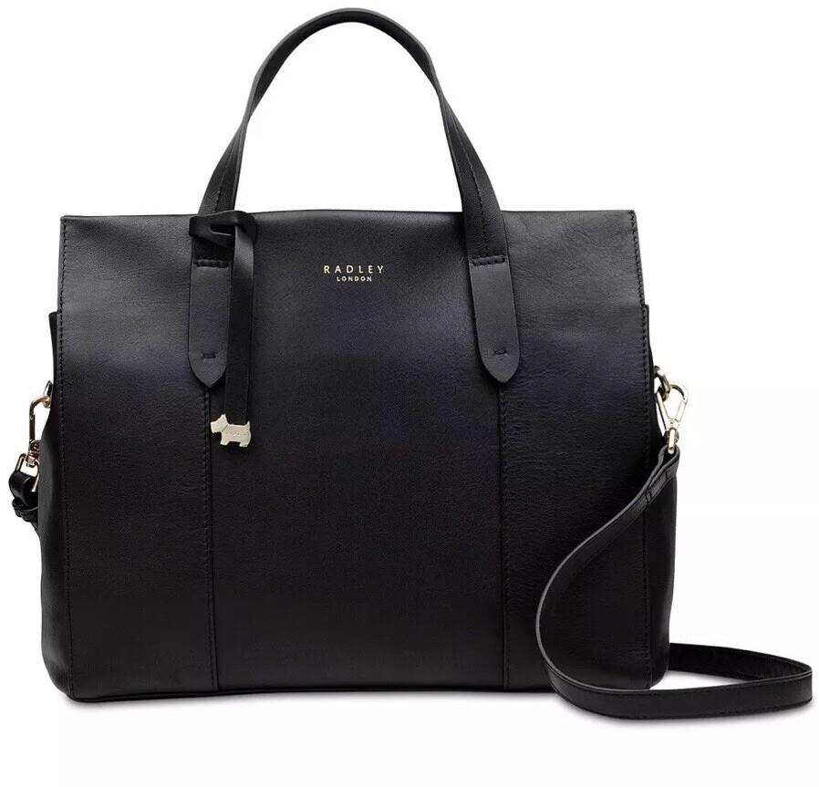 RADLEY Radley Toile 小型オープントップグラブ Radley London Abbotsford open top leather grab bag leather