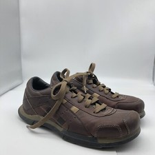 Vintage Skechers sz 8 brown leather lace up sneaker