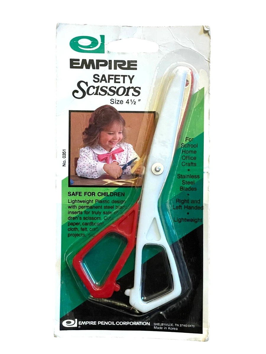 Toddler Safety scissors All Plastic Scissors for Children Left & Right  Handed