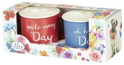 2er Set Becher Porzellan mit Geschenkkartonage Anabel IHR