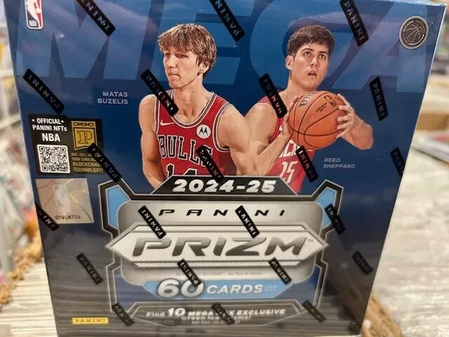 2024-25 Prizm Basketball Hobby MEGA Box (Green Ice)