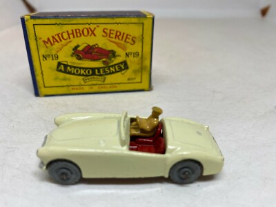 Matchbox Lesney 1-75 Series 19B MG 'MGA' Sports Car Boxed | eBay