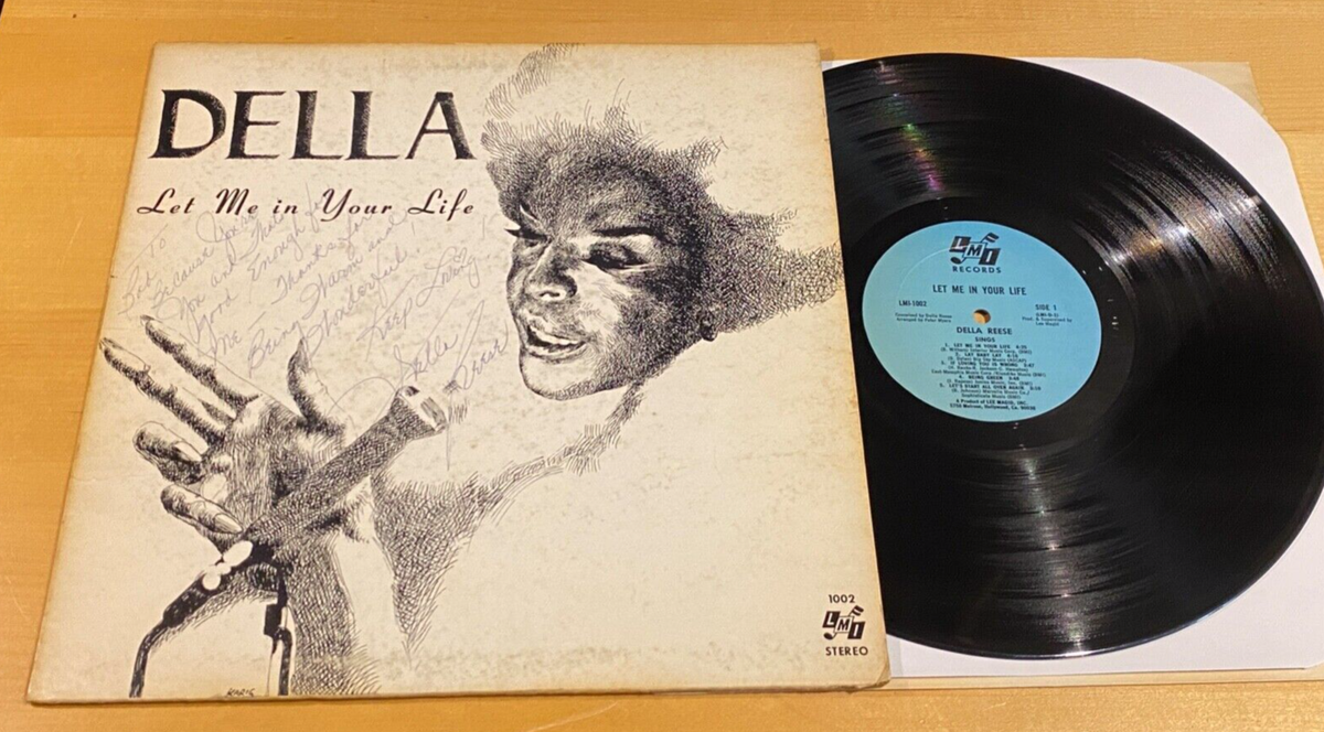 Della Reese Let Me In Your Life UK Vinyl LP —