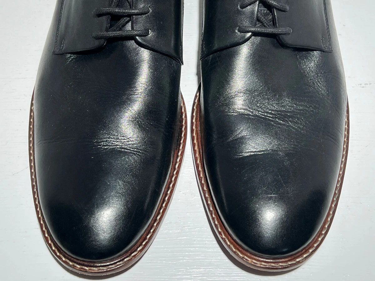 Ted Baker London Size 12 Mens Black Leather IRRON 3 Dress Formal