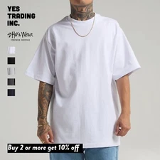 SHAKAWEAR MENS MAX HEAVYWEIGHT SHORT SLEEVE T SHIRTS SHAKA WEAR COTTON TEE SHIRT