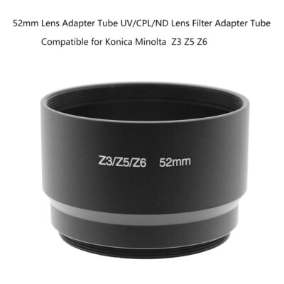 52mm Lens Adapter Tube UV Lens Filter Adapter Tube for Konica