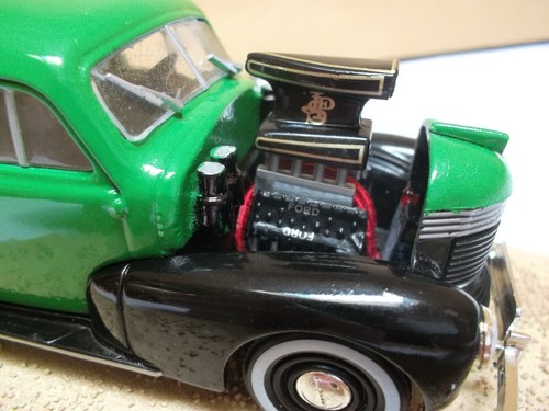 Diorama, Hot Rod, Eigenbau, Opel Kapitän ´50, 1948-50, 1:43 - Bild 3 von 7