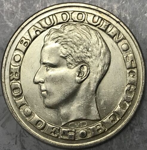 1958 50 Franc Belgium, French variety, km 150.1 .835 Silver .336 OZ TR, BU - Picture 1 of 4