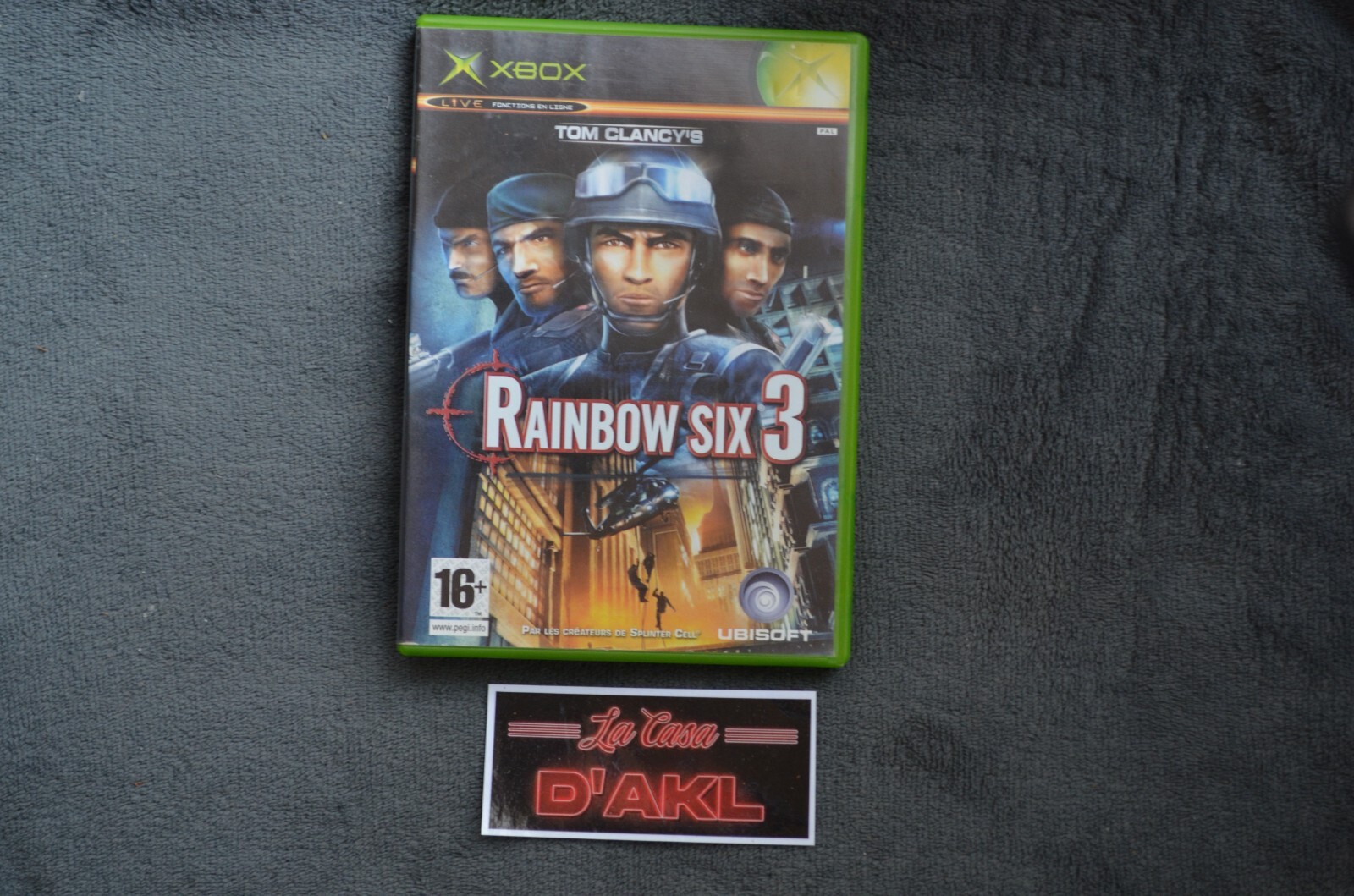 Tom Clancy's Rainbow Six 3 sans notice sur Xbox Classic 1st gen - FR TBE