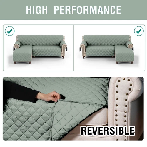 Eck Schlafsofa Bezug Wende Schnitt Chaiselongue Wasserdicht Schutz L Form - Bild 108 von 134