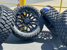2026 22 Rims Wheels 35 Tires 8x180 Gmc Sierra 2500hd Chevy Silverado 2500 Hd