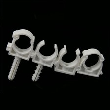 PPR Plastic Pipe Clips U-Shaped Pipe Clamps Clips  Size 16mm 20mm 25mm 32mm