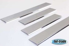 Edelstahl Einstiegsleisten Matt für Opel Mokka Chevrolet Trax ab 2012 4tlg Set