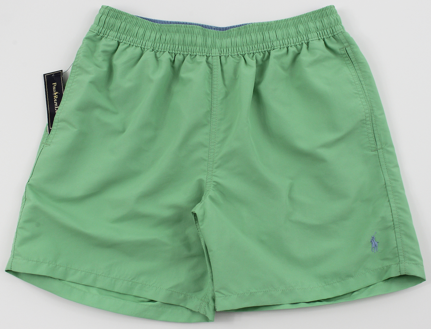 mint green swim trunks