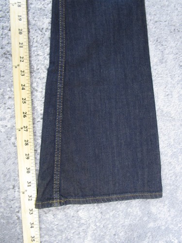 William Rast Bootcut Jeans Womans 29 Flared Denim Pants Blue Dark Wash Casual - Picture 11 of 13