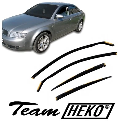 Windabweiser HEKO Passend Für Audi A4 B6 / B7 2000-2009 Limousine 4-Tlg - Bild 1 von 4