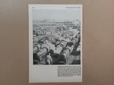 756th Railway Shop Branch Newport Wales 1946 World War 2 WW2 Picture Sheet