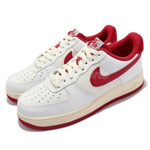 Nike Air Force 1 07 LV8 AF1 White Red Men Casual Lifestyle Shoes DO5220-161  | eBay