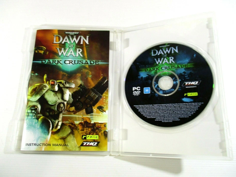 Dawn Of War Dark Crusade M PC Game. THQ 2006 Complete with Demo Disc And Manual. - Image 4 of 4