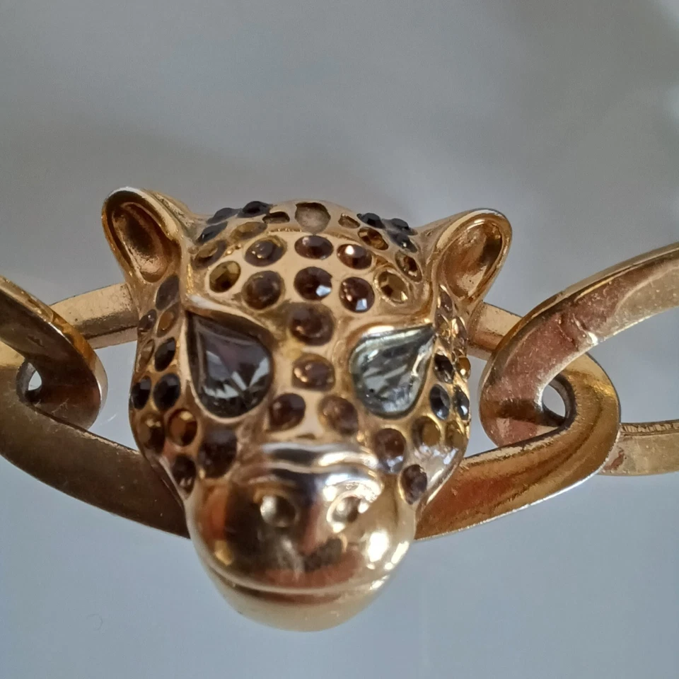 Bracelet Réminiscence Panthère Plaqué Or - Photo 2/4