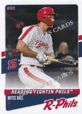 2024 Reading Fightin Phils Bryce Ball RC Rookie Card Phillies Minor