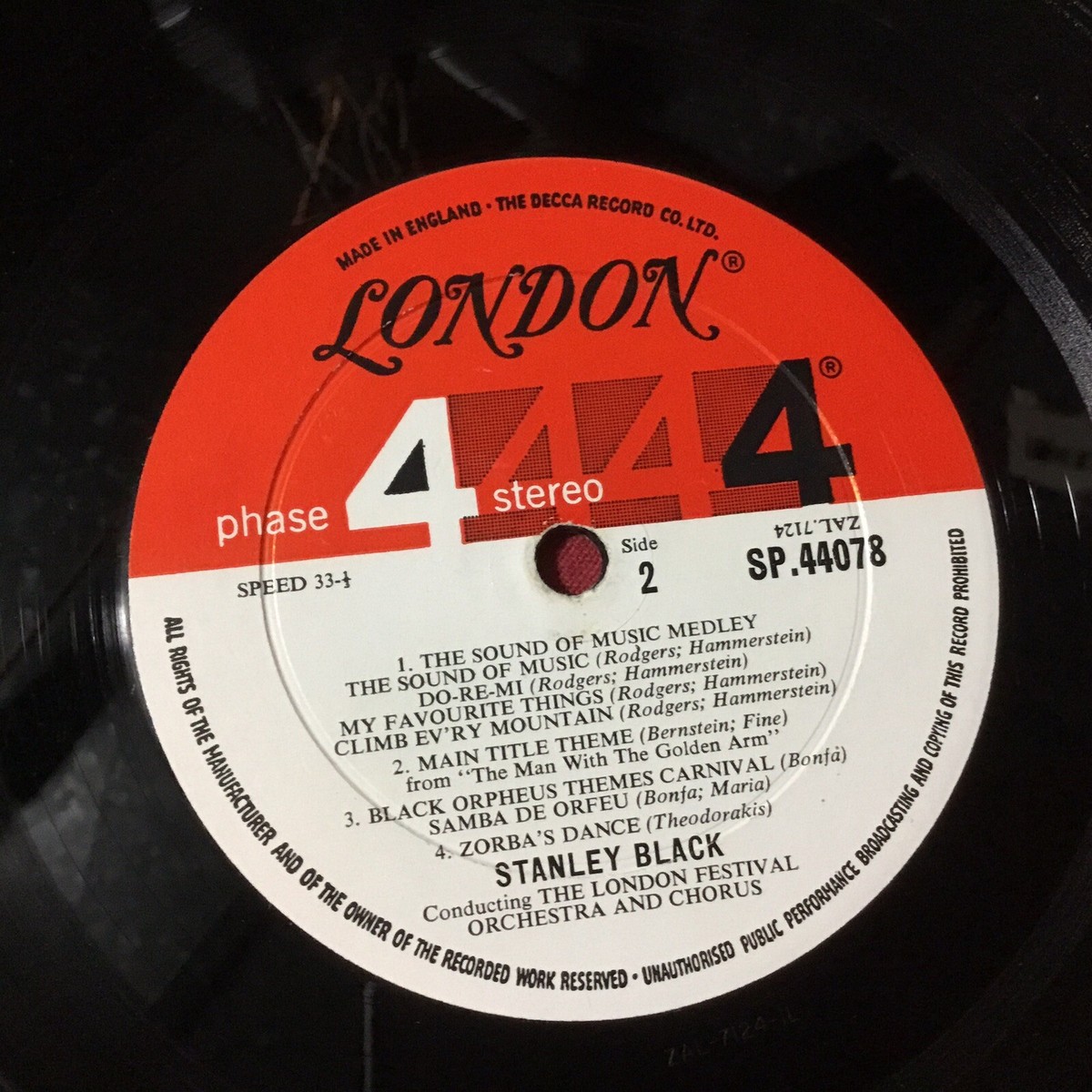 GREAT FILM SPECTACULAR 3 スタンリー・ブラック Stanley Black – Film Spectacular Vol. 3 - Lp - YouTube