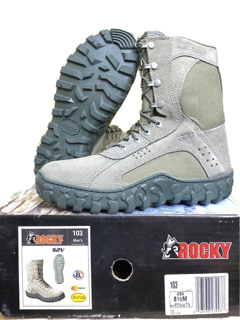 rocky military boots steel toe