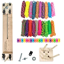 Paracord Planet Combo Crafting Kit w/10" Pocket Pro Jig - Monkey Fist Jig Option
