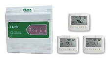Package Deal: Azel 3 Zone Switching Relay with 3 Floor Heating Thermostats