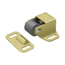 Deltana RCS338U3 Brass Surface Mounted Roller Catch  Polished Brass