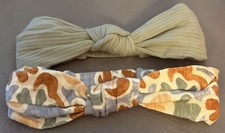 Lot of 2 Little Co. By Lauren Conrad NB-3m Baby Toddler Girls Knot Headbands